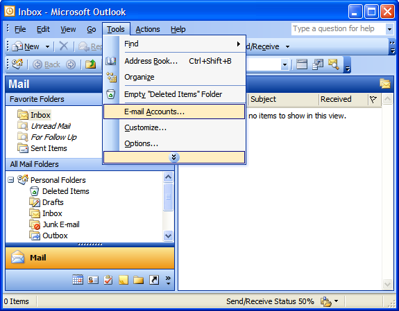 Outlook Express Tutorial 1